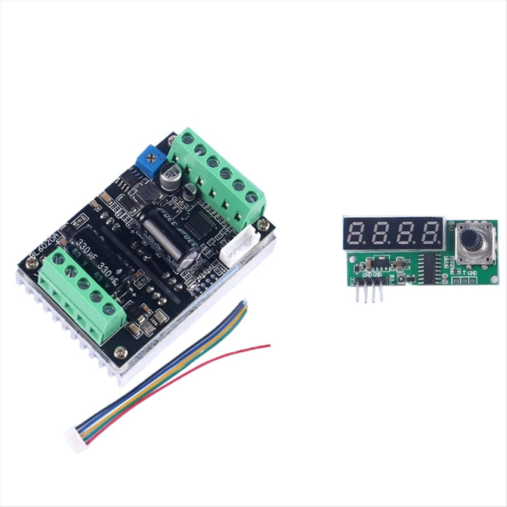 Bldc Motor Driver 500W High Power 6-60V 20A Hall Brushless Motor 4853121387408