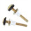 Kit de remplacement de 2 vis pour abattant de toilette, fixation robuste 1