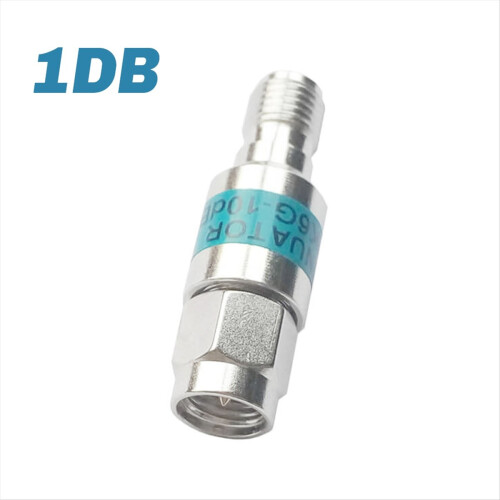 2W 1DB εξασθενητής SMA DC-6GHz SMA αρσενικό σε θηλυκό σύνδεσμο 1DB 1