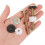 Kit de remplacement de 2 vis pour abattant de toilette, fixation robuste 4