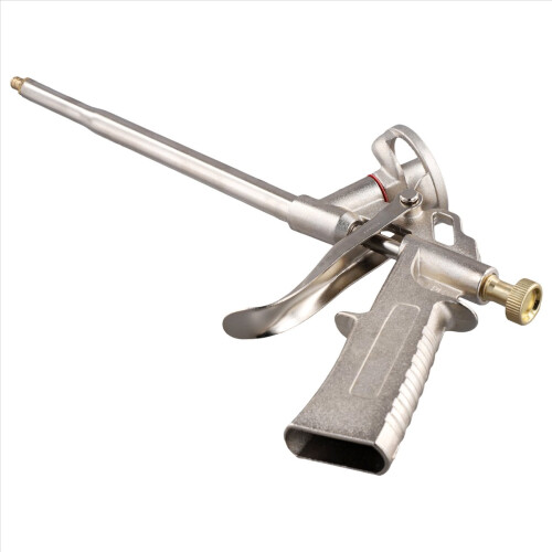 Expanding Foam Applicator Metal Blowing Tool Foam Caulk Tool Silver 2