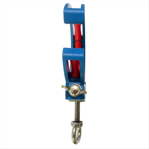 Cable Laying Roller Helper Adjustable Clamp Pulley Cable Wire 2