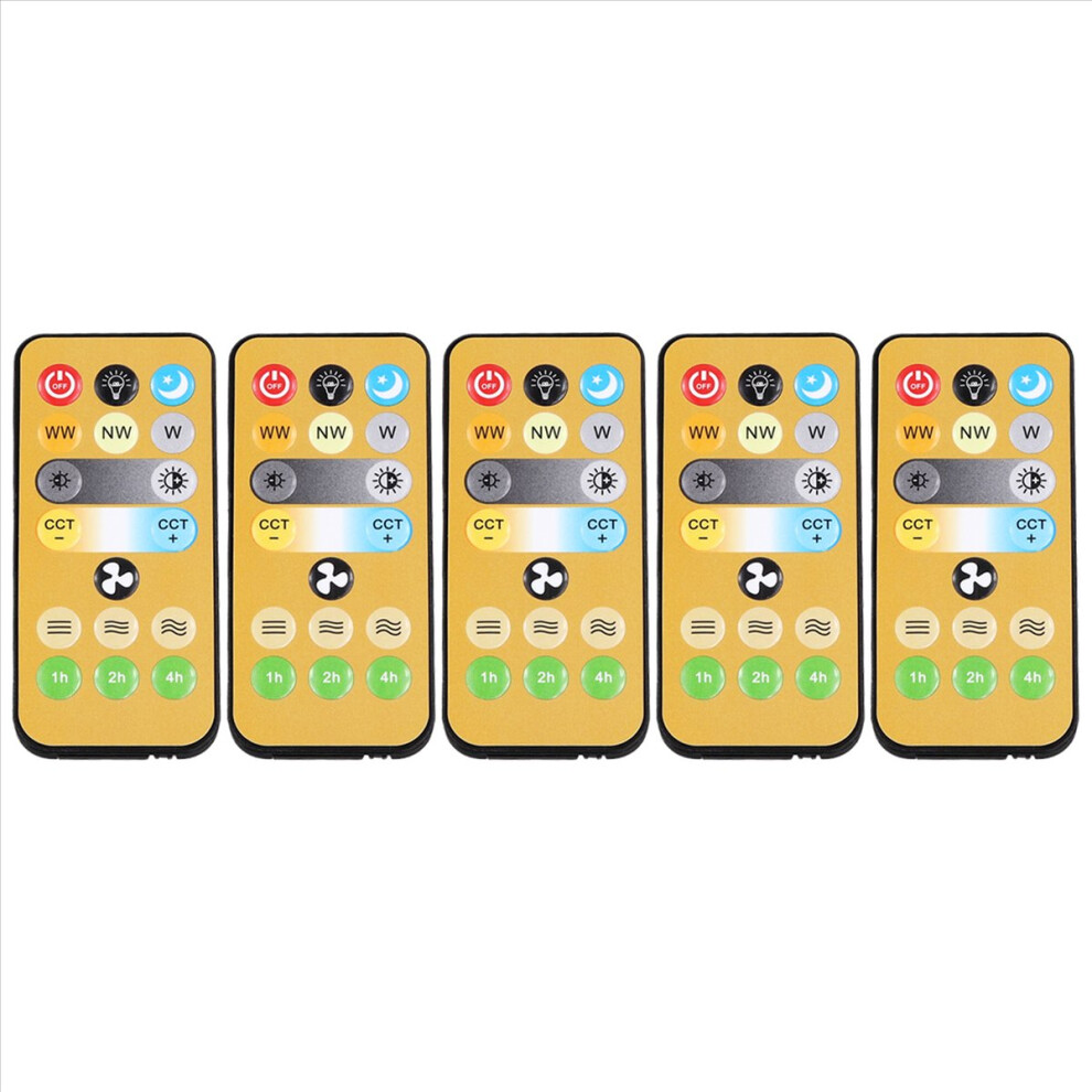 5Pcs Wireless Switches, 3-Speed Timing Remote Control Light 4853121397636