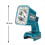 For 14.4-20VLi-Ion Battery Cordless LED Work Light Flashlight 4