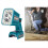 For 14.4-20VLi-Ion Battery Cordless LED Work Light Flashlight 3