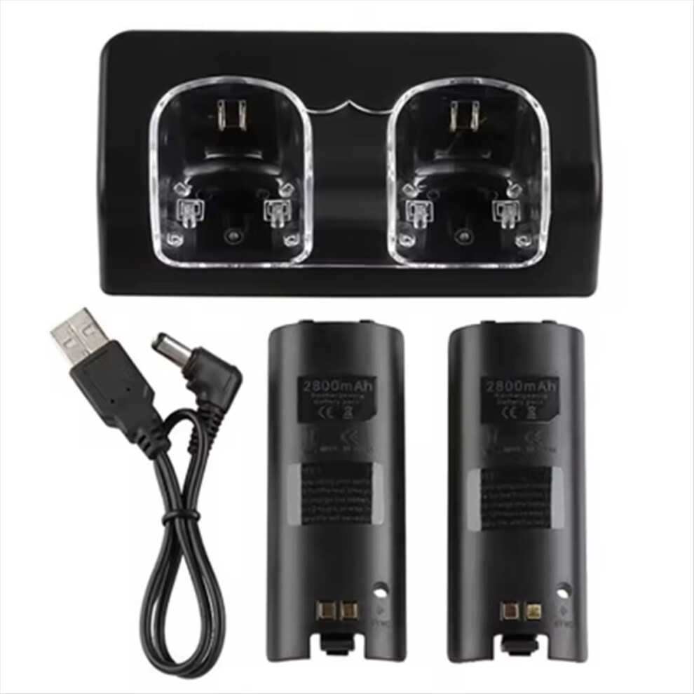 2-In-1 Charging Station For U Wi Remote Controller 4853121398633