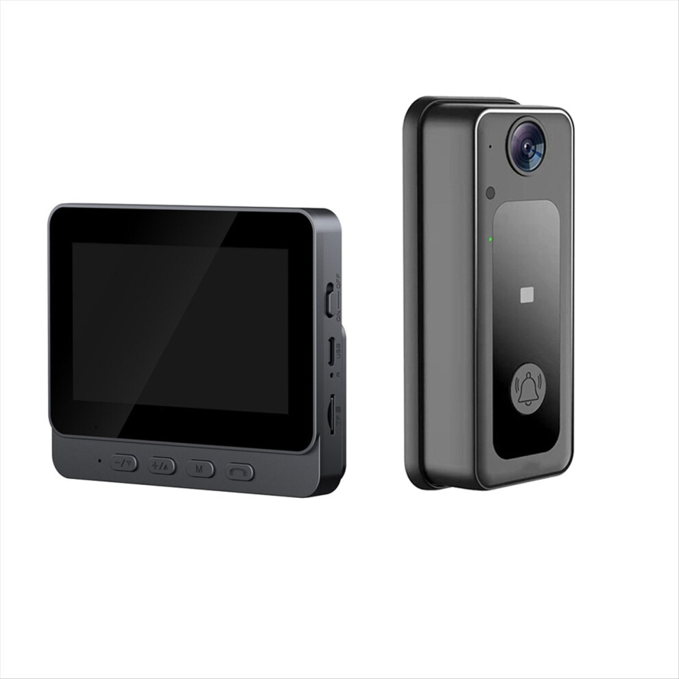 Tuya Wireless Intercom Doorbell Hd 4.3In -Screen Video Doorbell 4853121301817
