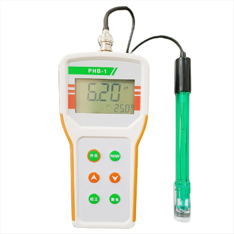 Phb-1 Handheld Ph Meter Portable Digital Ph Tester 0.01 Accuracy Light 4853121303538