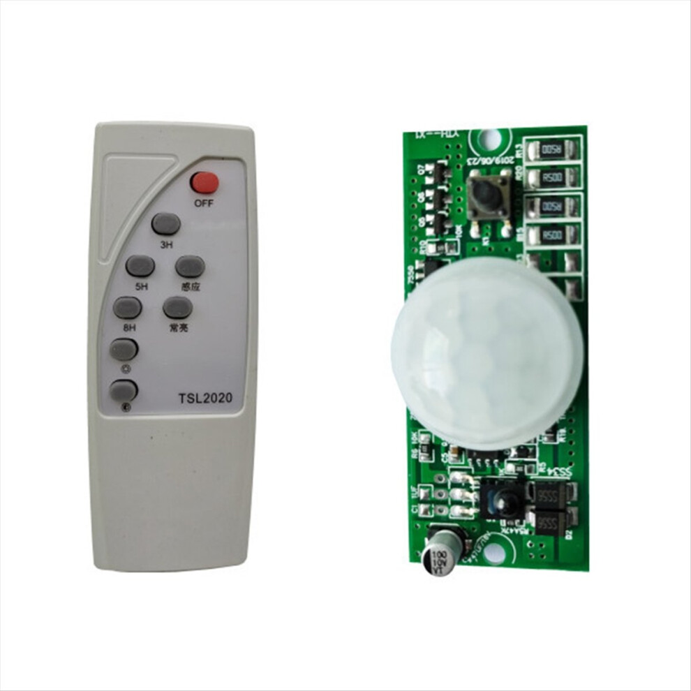 Solar Lamp Controller Circuit Board Pir With Remote Control 3.2V 3.7V 4853121311427