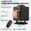 360 Autonivelante Horizontal Vertical Nivelamento Plugue UE 6