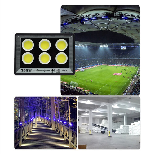LED Floodlight 300W 220V Spotlight IP65 Waterproof Lamp Led 2