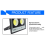 LED Floodlight 300W 220V Spotlight IP65 Waterproof Lamp Led 5