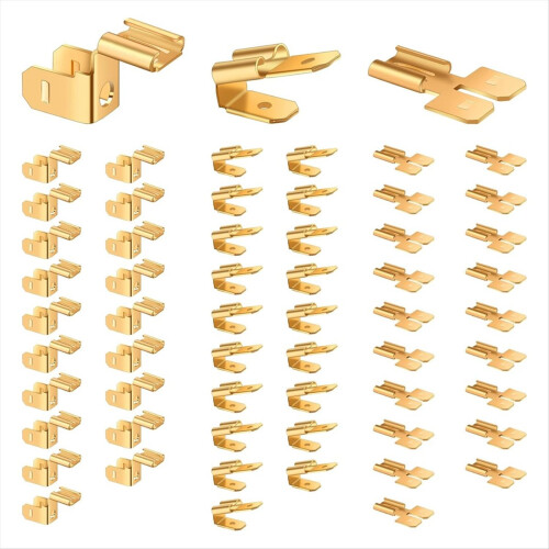 60PCS Electrical Spade Connector Splitters Kit