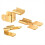 60PCS Electrical Spade Connector Splitters Kit 5