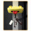 Wall-mounted car headlight key holder with light Yellow 7