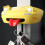 Car Open Headlight Key Holder Light Wall Mount Keychain Holder Yellow 6