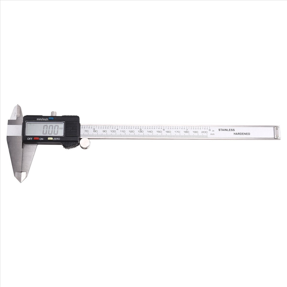 200Mm Electronic Digital Caliper Dial Vernier Caliper Gauge 4853121309226