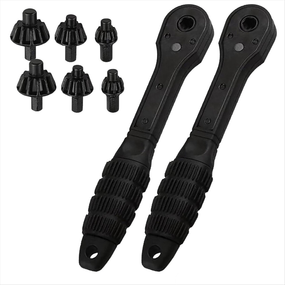 Drill Chuck Ratchet Spanner, 2-In-1 Ratchet Drill Chuck Key Wrench 4853121309523