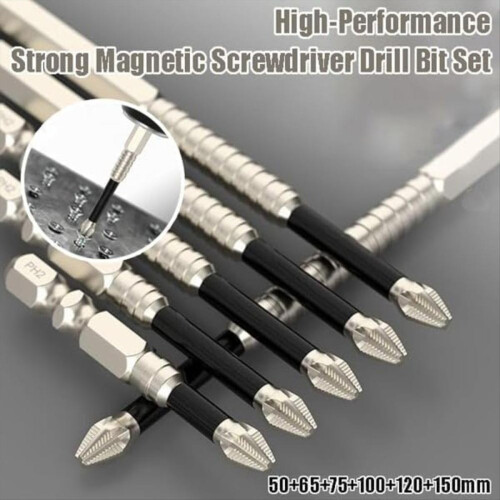Visulong Drill Bits, Visulong High-Magnetic Screwdriver Drill Bit Set 1