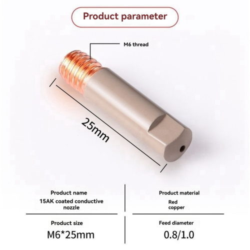 12pcs Nozzle Tip Holder 15AK MIG Nozzle Tip Holder Welding Kit 2