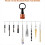 Bit Holder Key Chain with Carabiner, for Impact Drills Nut Driver 2