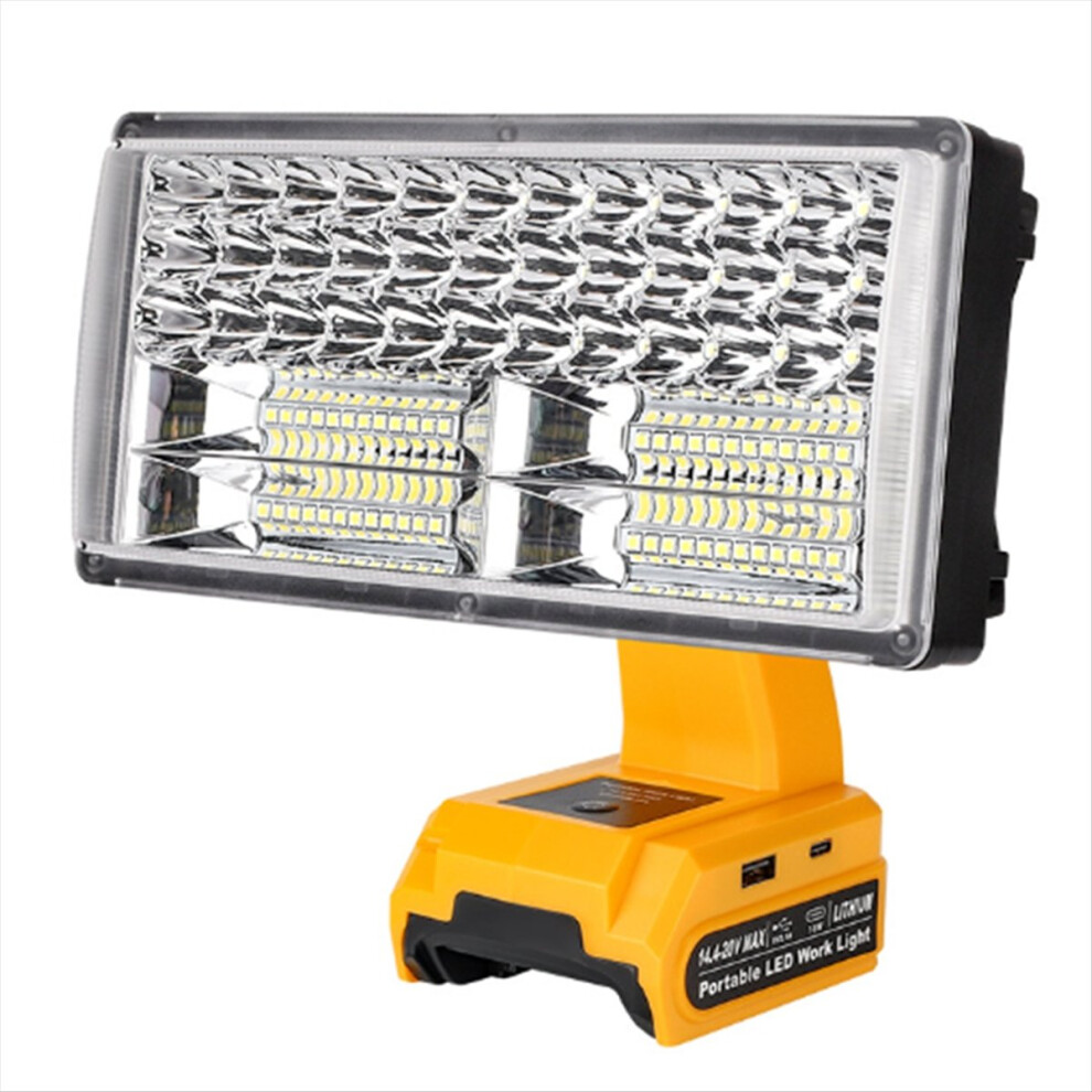 Wireless Led Work Light For 14.4-20V Li-Ion Battery Floodlight 4853121312424