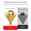 Diamond Chamfer Bit M10 Thread, Polishing Opener for Chamfering 5
