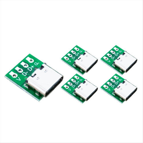10 PCS TYPE-C USB3.1 16 Pin Female to 2.54mm Type C Connector 1