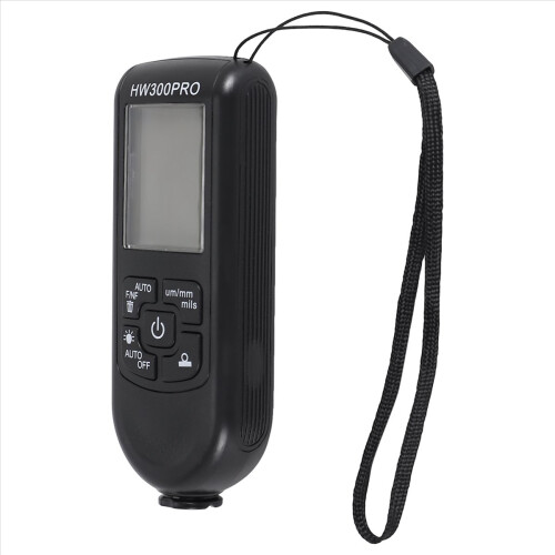 Digital Backlight LCD Film Meter Paint Thickness Tester Tool Black 1