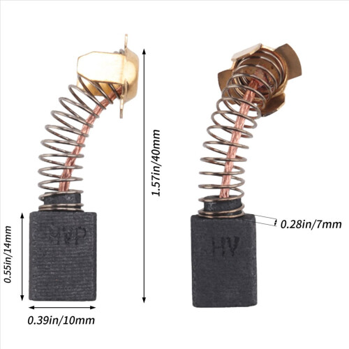 N398321 Carbon Motor Brushes Polisher DWP849/DWP849X - 2 Pack 1