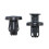 100Pcs Clips 91505-TM8-003 Panel Retainer Fastener Kit Plastic Clip 3