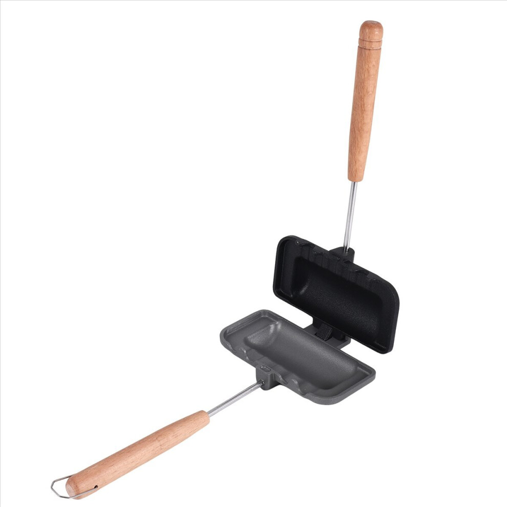 Neznačkové Hot Dog Toaster Double-Sided Sandwich Baking Pan