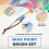 3 PCS Chalk And Wax Paint Brushes Oval Brush 5