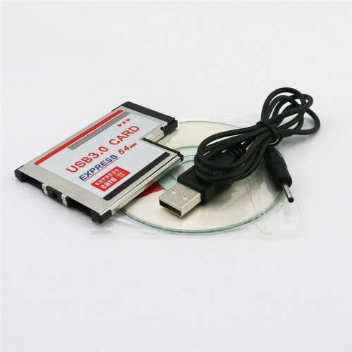 Προσαρμογέας Expresscard PCI-E σε USB 54 χιλ. σε USB 3.0 X 2 θυρών 2