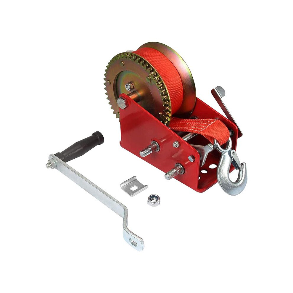 Boat Winch 3500Lbs Capacity Heavy Duty Hand Winch,With 10M(32Ft)Strap 4853121331944