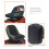 Universal Lawn Mower Tractor Θήκη αποθήκευσης με επένδυση και άνετη θήκη για καθίσματα τρακτέρ 6