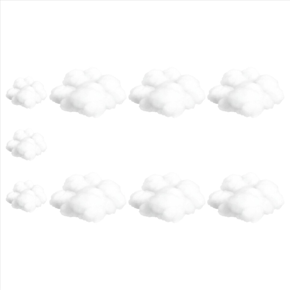 Neznačkové 9Pcs Clouds Decorations For Ceiling