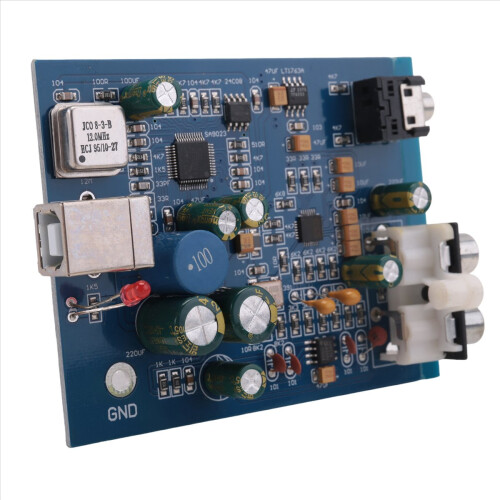 Mini USB-decoderkaart ES9028K2M + SA9023 Fever Audio-geluidskaart 2