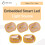 5Pcs NFC Flash Nail Sticker LED Bare Chip Luminous Lamp, Red Light 6