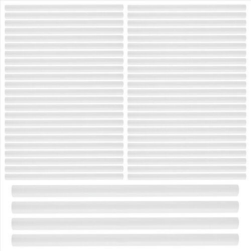 50 hastes de cavilha para bolo em camadas (diâmetro de 0,4 polegadas, comprimento de 9,5 polegadas) 1