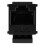 RJ45 Connector Jack Cat6 RJ45 Extension Coupler (Black) 2