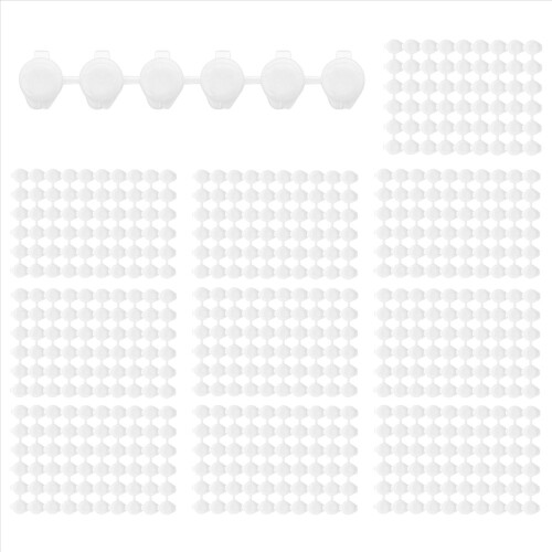 100 λωρίδες 600 δοχεία άδειες λωρίδες χρώματος Προμήθειες κυπέλλου χρώματος (3 ml/0,1 oz)