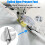Ραπτική ρολό Hemmer Foot Universal 5 τεμάχια/συσκευασία 6mm-10mm καμπύλη ρολό 4