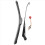 Kit de limpador de para-brisa manual UTV 350X400MM de 15,7 polegadas 4