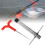 Multi-Functional Stainless Steel Ice Peg Drill 18cm for Tent Shelter 15
