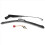 Kit de limpador de para-brisa manual UTV 350X400MM de 15,7 polegadas 3