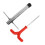 Multi-Functional Stainless Steel Ice Peg Drill 18cm for Tent Shelter 16