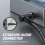 Guitar Patch Cable Guitar Effect Pedal Cables,Black 6 Pack 30cm 5