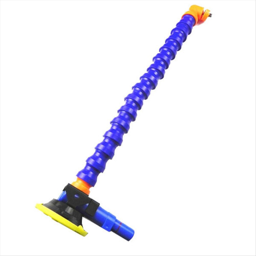 Bomba manual de alta resistência de 3 polegadas com ventosa e suporte flexível