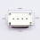 4 String Electric Bass Pickup Ceramics Pickup Chrome Pickup 4